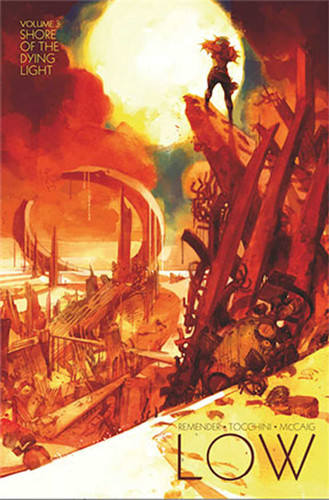 Low Volume 3: Shore of the Dying Light book cover by Rick Remender