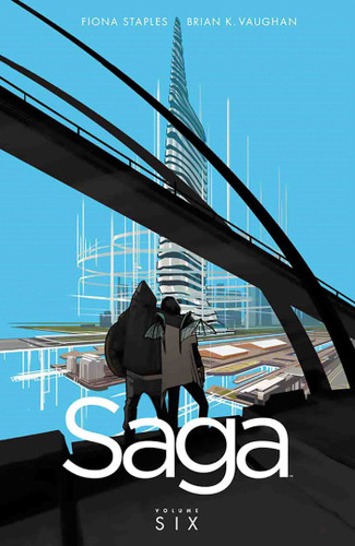 Saga Volume 6 (Saga) book cover by Brian K Vaughan