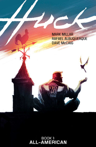 Huck book cover by Mark Millar