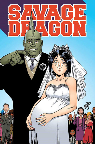 Savage Dragon: Growing Pains (Savage Dragon) book cover by Erik Larsen