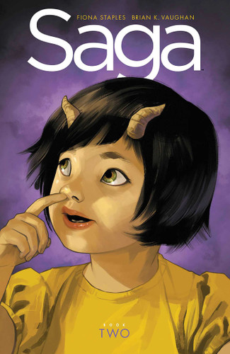 Saga Book Two (Saga) book cover by Brian K Vaughan