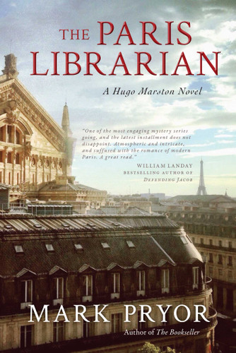 The Paris Librarian: A Hugo Marston Novel (Hugo Marston) book cover by Mark Pryor