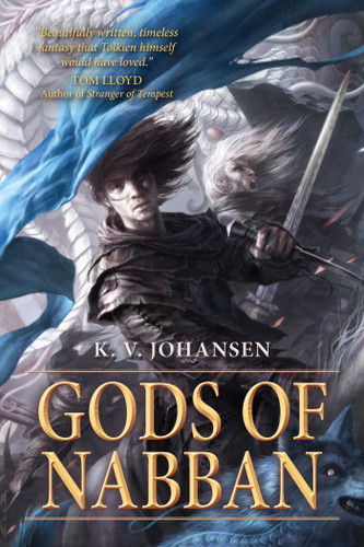 Gods of Nabban (Gods of the Caravan Road) book cover by K. Johansen