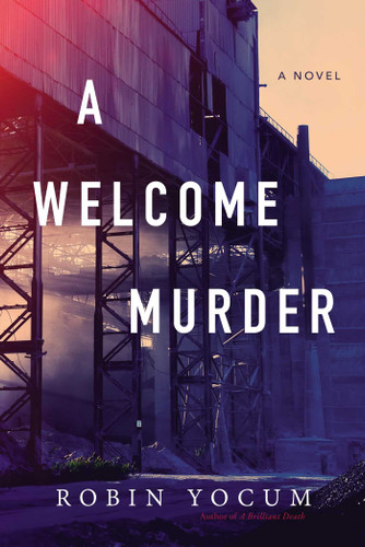 A Welcome Murder book cover by Robin Yocum