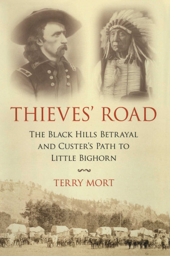 Thieves' Road: The Black Hills Betrayal and Custer's Path to Little Bighorn book cover by Terry Mort