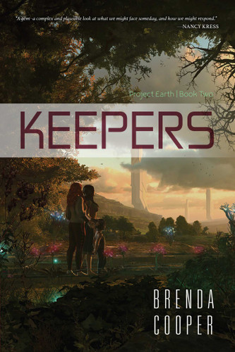 Keepers (Project Earth) book cover by Brenda Cooper