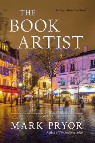 The Book Artist (Hugo Marston) book cover by Mark Pryor