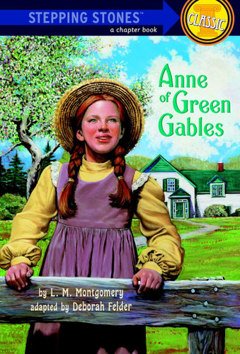Anne of Green Gables (A Stepping Stone Book) book cover by L. M. Montgomery