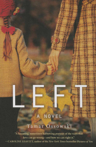 Left: A Novel book cover by Tamar Ossowski