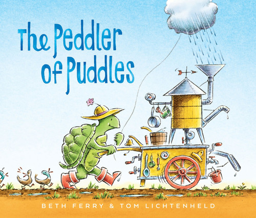 The Peddler of Puddles book cover by Beth Ferry