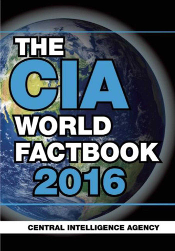 The CIA World Factbook 2016 book cover by Central Intelligence Agency