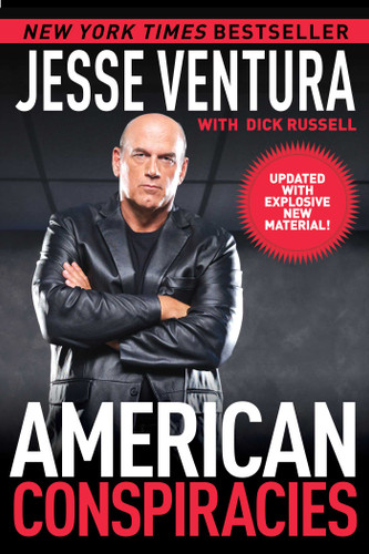 American Conspiracies book cover by Jesse Ventura