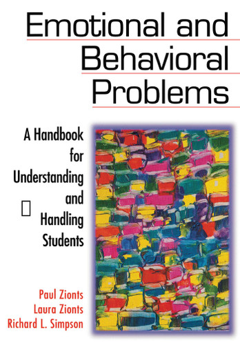 Emotional and Behavioral Problems: A Handbook for Understanding and Handling Students book cover by Paul Zionts, Laura Zionts