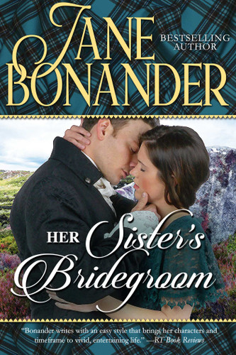 Her Sister's Bridegroom book cover by Jane Bonander