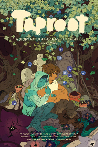 Taproot: A Story About a Gardener and a Ghost 2nd Edition (Taproot) book cover by Keezy Young