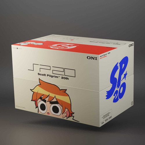 Scott Pilgrim 20th Anniversary Color Hardcover Box Set (Scott Pilgrim) book cover by Bryan Lee O’Malley