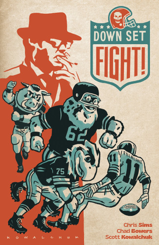 Down, Set, Fight! 10th Anniversary Edition (Down, Set, Fight!) book cover by Chad Bowers, Chris Sims