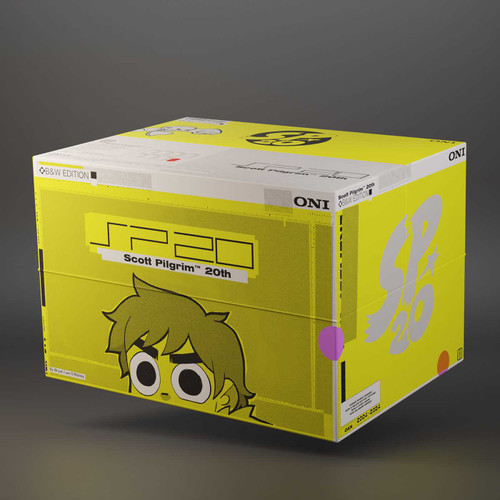 Scott Pilgrim 20th Anniversary B&W Hardcover Box Set (Scott Pilgrim) book cover by Bryan Lee O’Malley