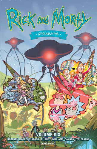 Rick and Morty Presents Vol. 6 (Rick and Morty) book cover by Rafer Roberts, Michael  Moreci, Magdalene Visaggio