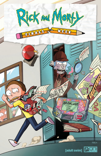 Rick and Morty: Finals Week (Rick and Morty: Finals Week) book cover by Daniel Kibblesmith