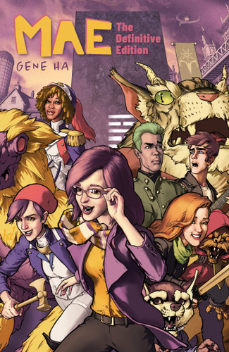 Mae The Definitive Edition (Mae) book cover by Gene Ha, Mark Waid, Molly Jane Kremer, Wes Hartman