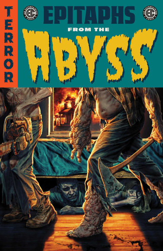 EC Epitaphs from the Abyss Vol. 1 (EC Epitaphs from the Abyss) book cover by Brian Azzarello, Chris  Condon, J. Holtham, Stephanie Phillips, Jason Aaron, Tyler Crook, Matt Kindt, Corinna Bechko, Jay Stephens, Amy Roy