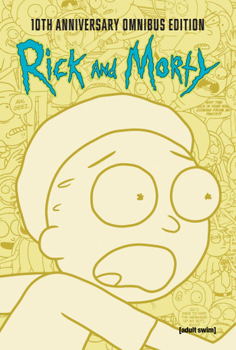 Rick and Morty 10th Anniversary Omnibus Vol. 2 (Rick and Morty) book cover by Kyle Starks, Tini Howard, Sean Vanaman, Olly Moss