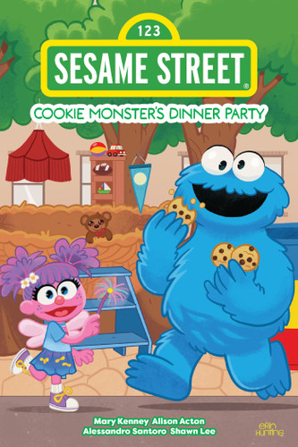 Sesame Street: Cookie Monster's Dinner Party (Sesame Street) book cover by Mary Kenney