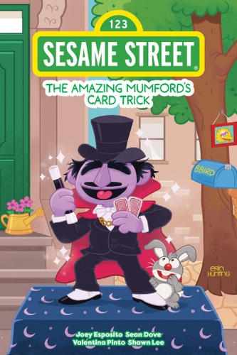 Sesame Street: The Amazing Mumford's Card Trick (Sesame Street) book cover by Joey Esposito