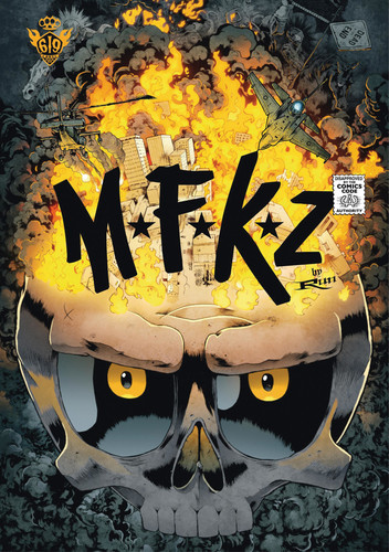 MFKZ Vol. 4: DE4D END (MFKZ) book cover by Guillaume 'Run' Renard