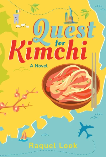Quest for Kimchi book cover by Raquel Look