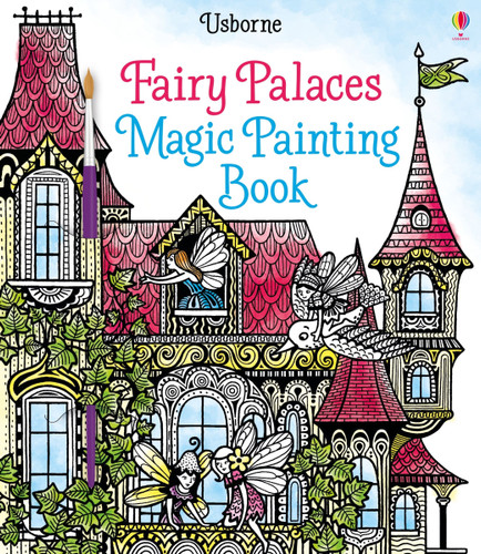 Fairy Palaces Magic Painting Book (Magic Painting Books) book cover by Lesley Sims