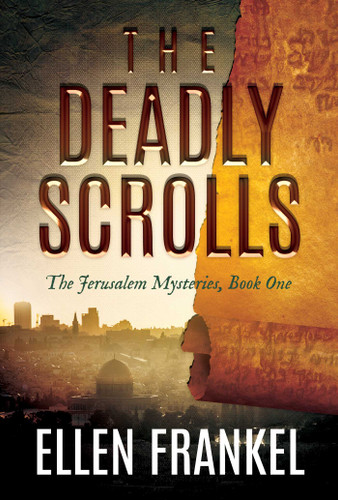 The Deadly Scrolls (The Jerusalem Mysteries) book cover by Ellen Frankel