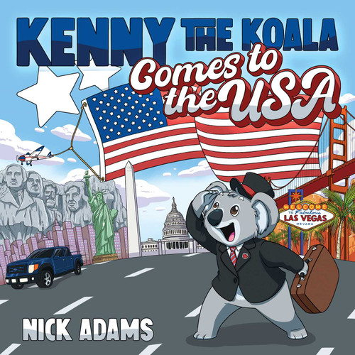 Kenny the Koala Comes to the USA book cover by Nick Adams