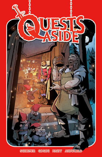 Quests Aside Vol. 1: Adventurers Anonymous book cover by Brian Schirmer