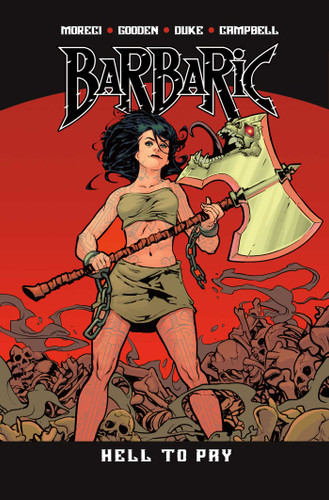 Barbaric Vol. 3: Hell to Pay (Barbaric) book cover by Michael Moreci, Nicholas Eames