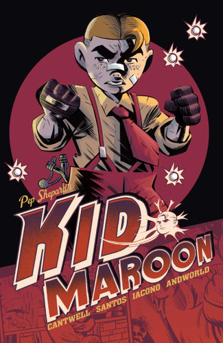 Kid Maroon book cover by Christopher Cantwell