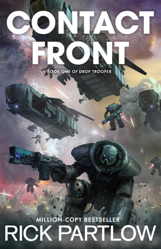 Contact Front (Drop Trooper, Book 1) (Drop Trooper) book cover by Rick Partlow