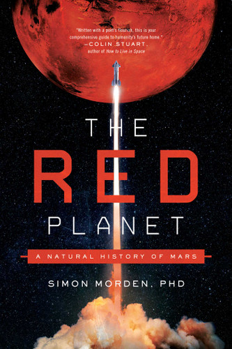 The Red Planet: A Natural History of Mars book cover by Simon Morden