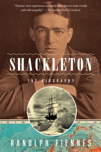 Shackleton book cover by Ranulph Fiennes
