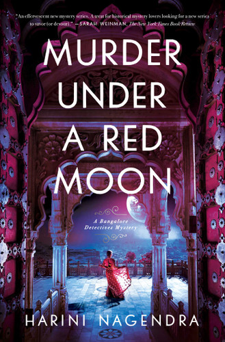 Murder Under a Red Moon: A 1920s Bangalore Mystery (Bangalore Detectives Club) book cover by Harini Nagendra