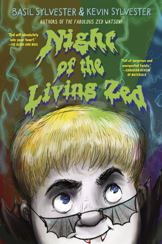 Night of the Living Zed book cover by Basil Sylvester, Kevin Sylvester