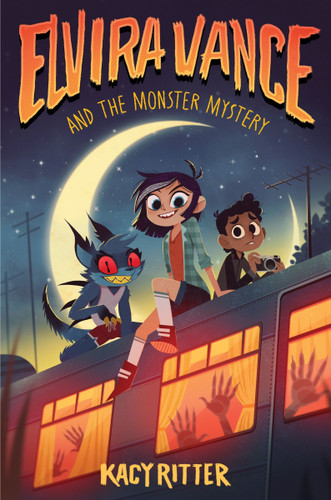 Elvira Vance and the Monster Mystery book cover by Kacy Ritter