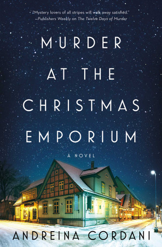 Murder at the Christmas Emporium: A Novel book cover by Andreina Cordani
