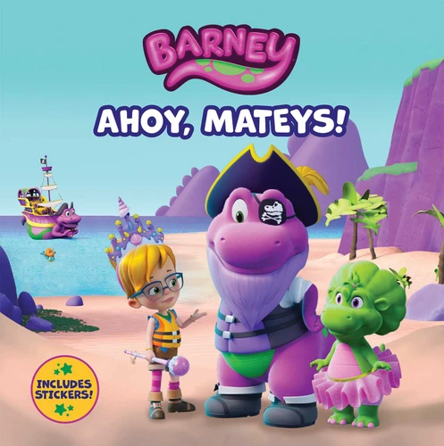 Barney: Ahoy, Mateys! (Barney's World) book cover by Ilanit Oliver