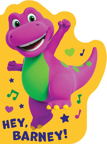 Barney: Hey, Barney! book cover by Anna Membrino