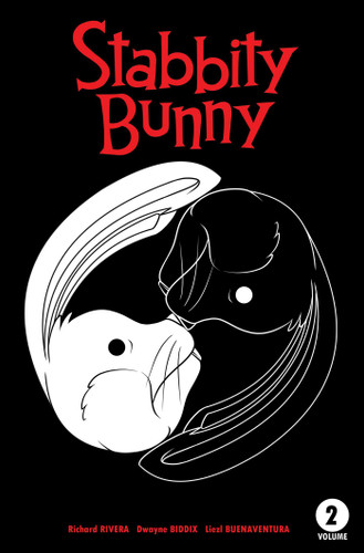 Stabbity Bunny book cover by Richard Rivera