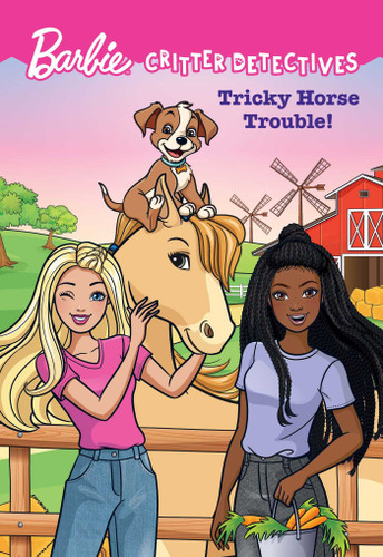 Barbie: Tricky Horse Trouble! (Critter Detectives) (Barbie: Critter Detectives) book cover by Catherine Daly