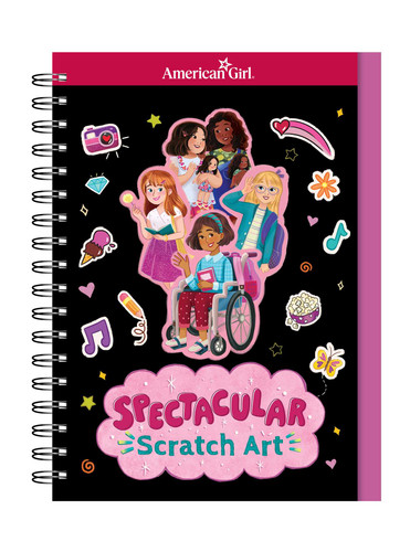 American Girl: Spectacular Scratch Art (American Girl® Activities) book cover by American Girl