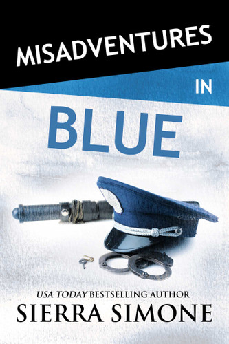 Misadventures in Blue (Misadventures) book cover by Sierra Simone